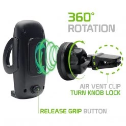 PHM500 - Air Vent Mount, 2-in-1 Extra Strength Magnetic Air Vent Mount With Attachable Cradle For Apple IPhone Xs, XR, X, 8/8 Plus, Samsung Galaxy Note 9, Galaxy S9/ S9 Plus And More By Cellet Full Catalog 14 PHM500 - Air Vent Mount, 2-in-1 Extra Strength Magnetic Air Vent Mount With Attachable Cradle For Apple IPhone Xs, XR, X, 8/8 Plus, Samsung Galaxy Note 9, Galaxy S9/ S9 Plus And More By Cellet Full Catalog