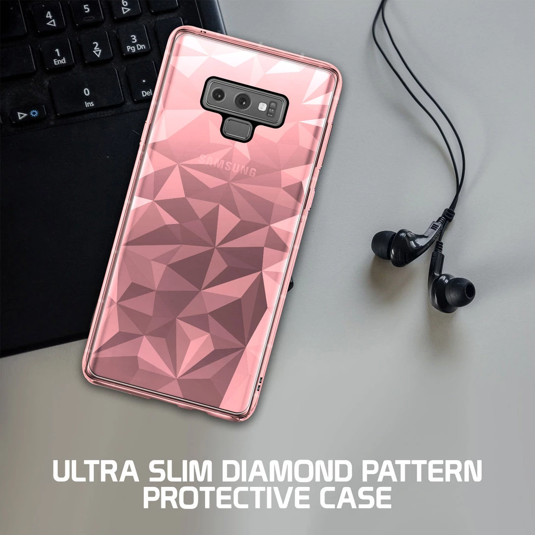 Cellet CCSAMN9PGPK - Samsung Galaxy Note 9 Ultra Slim Diamond Pattern Protective Case Cover - Pink Full Catalog 2 Cellet CCSAMN9PGPK - Samsung Galaxy Note 9 Ultra Slim Diamond Pattern Protective Case Cover - Pink Full Catalog