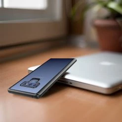 Cellet Full Catalog CCSAMN9HBK - Slim Transparent Case Cover With TPU Frame - Galaxy Note 9