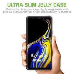 Cellet Full Catalog CCSAMN9DBK - Samsung Galaxy Note9 Sleek Rubberized TPU Protective Phone Case - Black 12 Cellet Full Catalog CCSAMN9DBK - Samsung Galaxy Note9 Sleek Rubberized TPU Protective Phone Case - Black