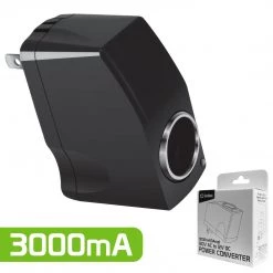 FM3000 - Compact Power Converter, 120V AC To 12 V DC (3000mA) Female Power Converter By Cellet Full Catalog