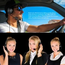 GoCellet EP35C - Universal 3.5mm Headset, Durable Hands-Free 3.5mm Headset With Flexible Boom Mic By Cellet 11 GoCellet EP35C - Universal 3.5mm Headset, Durable Hands-Free 3.5mm Headset With Flexible Boom Mic By Cellet