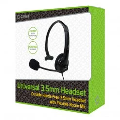 GoCellet EP35C - Universal 3.5mm Headset, Durable Hands-Free 3.5mm Headset With Flexible Boom Mic By Cellet 17 GoCellet EP35C - Universal 3.5mm Headset, Durable Hands-Free 3.5mm Headset With Flexible Boom Mic By Cellet