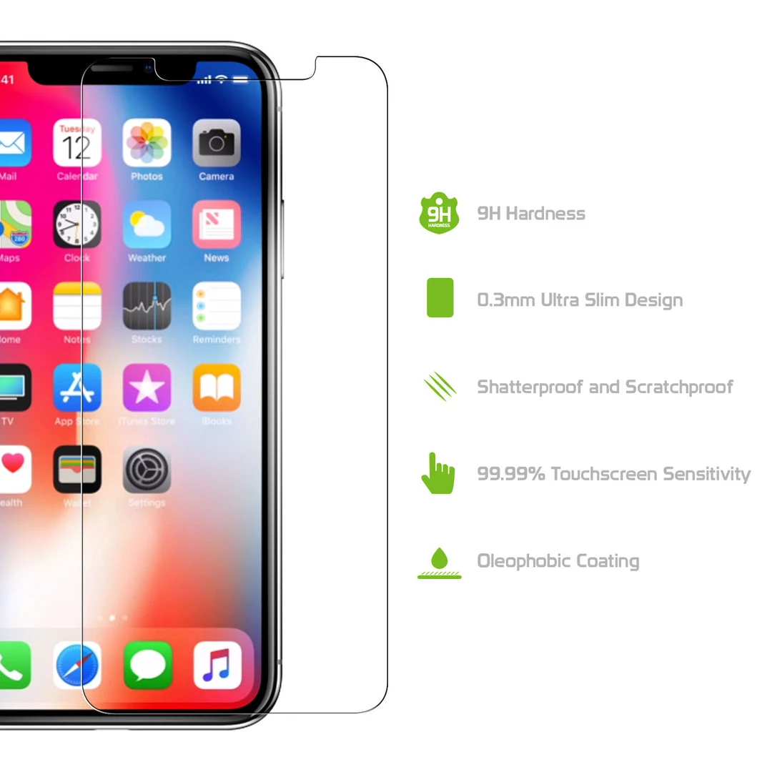 GoCellet SGIPHXR-Tempered Glass Screen Protector, 9H Hardness - IPhone 11 & XR Full Catalog 5 GoCellet SGIPHXR-Tempered Glass Screen Protector, 9H Hardness - IPhone 11 & XR Full Catalog