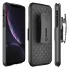 GoCellet HLIPHXR- IPhone XR Belt Clip Holster & Shell Case With Kickstand Heavy Duty Protection Full Catalog