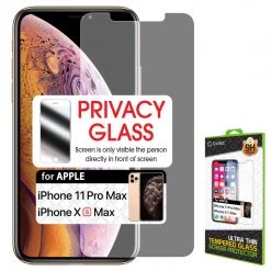 GoCellet SYIPHXSM -Privacy Screen Protector Tempered Glass 9H - IPhone XS Max Full Catalog