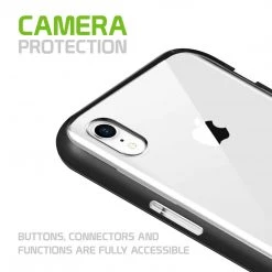 GoCellet CCIPHXR68BK- Slim Light Weight Clear Protecting Case With Built In Media Kickstand - IPhone XR Full Catalog
