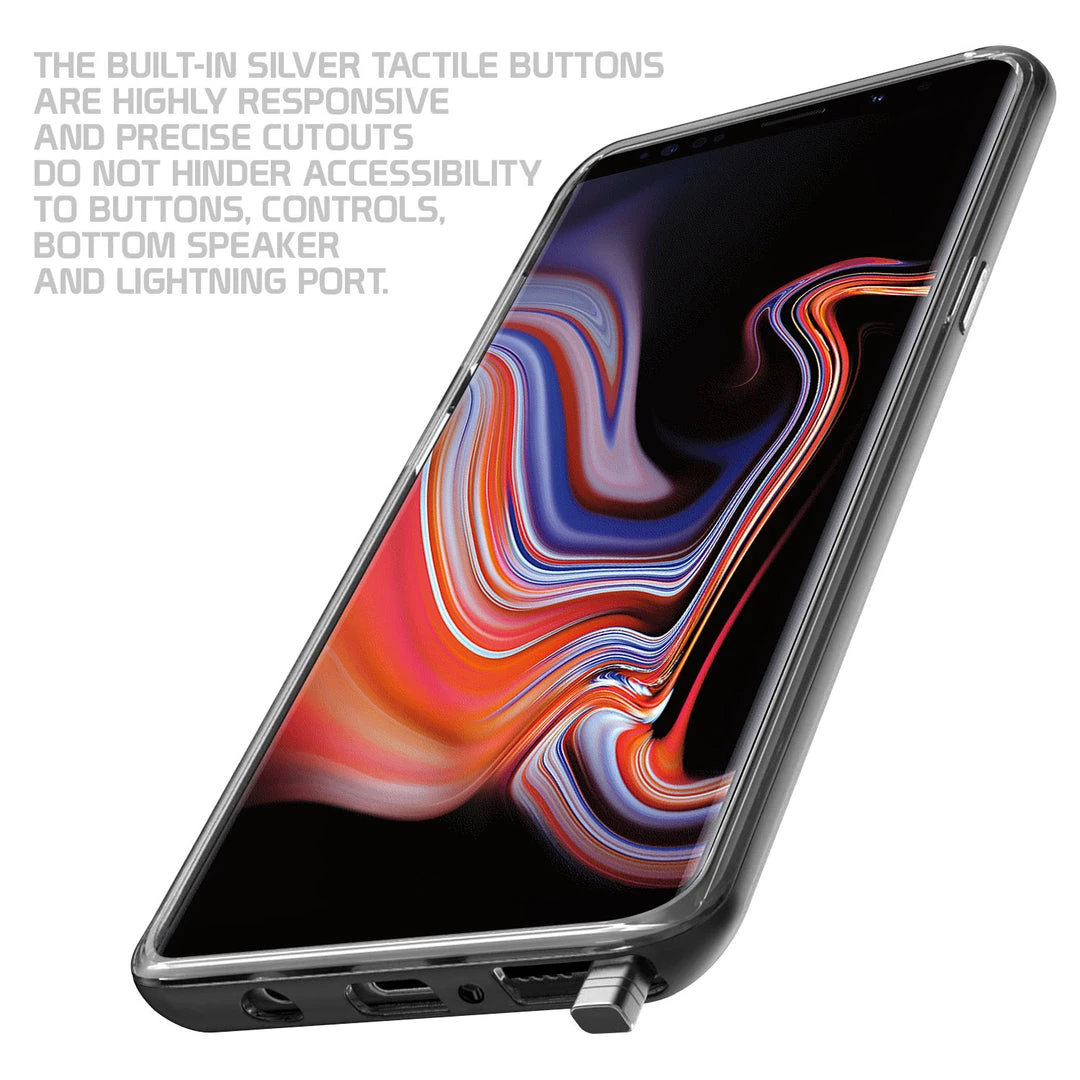 Cellet CCSAMN968BK- Clear Heavy Duty Protecting Case With Built In Media Kickstand- Galaxy Note 9 Full Catalog 8 Cellet CCSAMN968BK- Clear Heavy Duty Protecting Case With Built In Media Kickstand- Galaxy Note 9 Full Catalog