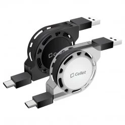 GoCellet DCA1R - 2 Pack Retractable USB Type C Data Sync And Charge Cables Full Catalog