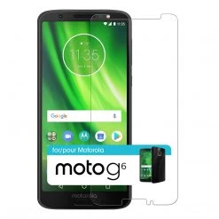 SGMOTG6 - MOTOROLA MOTO G6 Tempered Glass Screen Protector, Cellet 0.3mm Premium Tempered Glass Screen Protector For MOTOROLA MOTO G6 (9H Hardness) Full Catalog