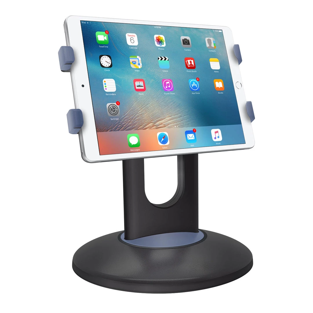 GoCellet PHTAB5003 - Multi-Functional 3-in-1 Tablet Holder Combo, Heavy Duty Desktop, Portable Stand And Headrest Holder With 360 Degree Rotation For IPads And Tablets - Black 3 GoCellet PHTAB5003 - Multi-Functional 3-in-1 Tablet Holder Combo, Heavy Duty Desktop, Portable Stand And Headrest Holder With 360 Degree Rotation For IPads And Tablets - Black
