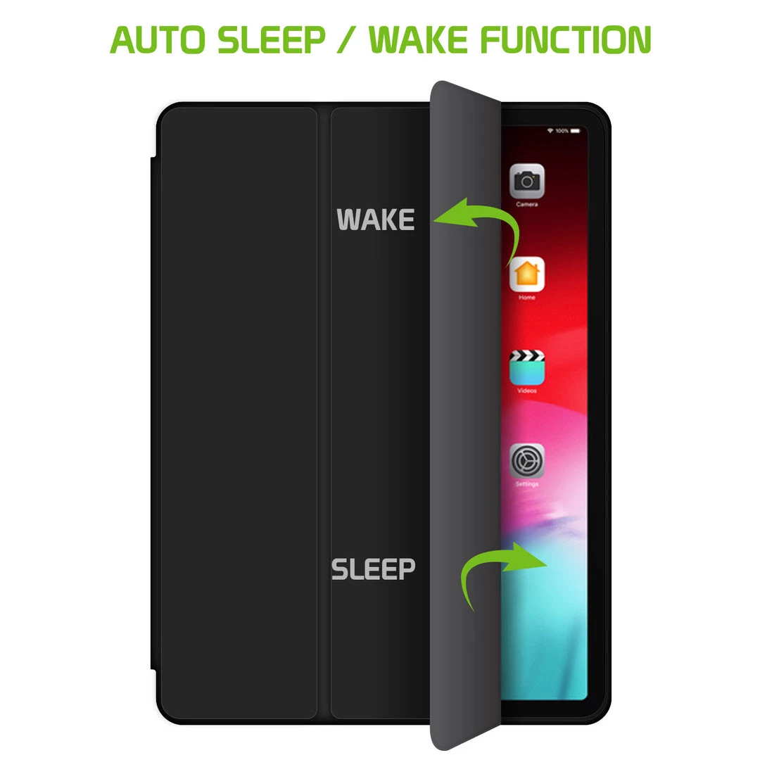 Cellet CCIPD1180BK - IPad Pro 11" (2018) Heavy Duty Case With Auto Sleep/Wake Function - Black 3 Cellet CCIPD1180BK - IPad Pro 11" (2018) Heavy Duty Case With Auto Sleep/Wake Function - Black