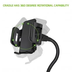 GoCellet PH650G - Heavy Duty Smartphone Mount, Cup Holder Mount With Flexible Gooseneck And 360 Degree Rotation For Smartphones By Cellet