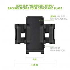 GoCellet PH650G - Heavy Duty Smartphone Mount, Cup Holder Mount With Flexible Gooseneck And 360 Degree Rotation For Smartphones By Cellet