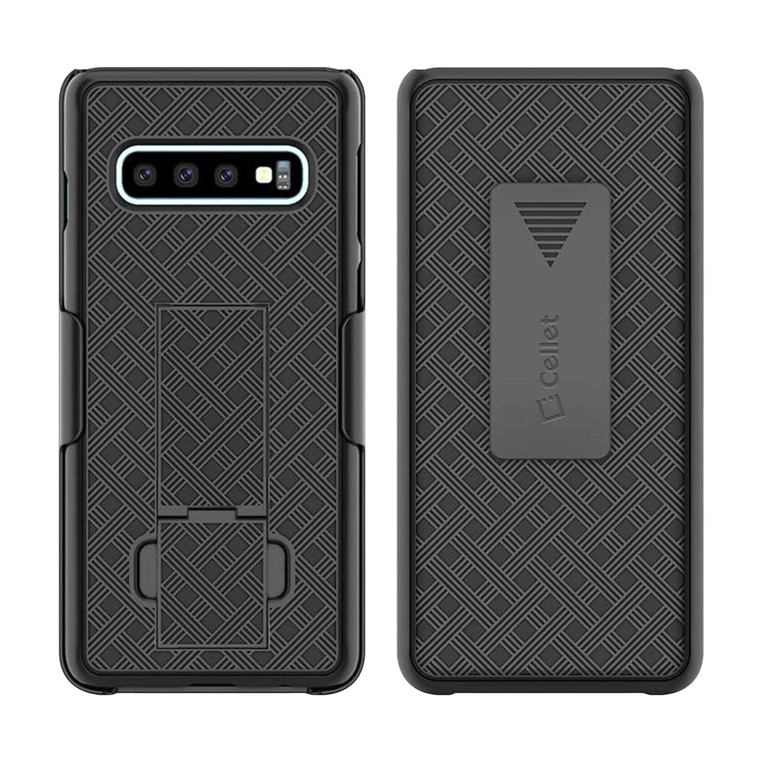 GoCellet HLSAMS10P - Belt Clip Holster & Shell Case With Kickstand Heavy Duty Protection - Galaxy S10 Plus Full Catalog 7 GoCellet HLSAMS10P - Belt Clip Holster & Shell Case With Kickstand Heavy Duty Protection - Galaxy S10 Plus Full Catalog
