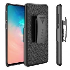 GoCellet HLSAMS10E - Belt Clip Holster & Shell Case With Kickstand Heavy Duty Protection - Galaxy S10 Lite