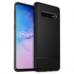 Cellet CCSAMS10BBK - Samsung Galaxy S10 Heavy Duty Slim Case Protector Cover - Black