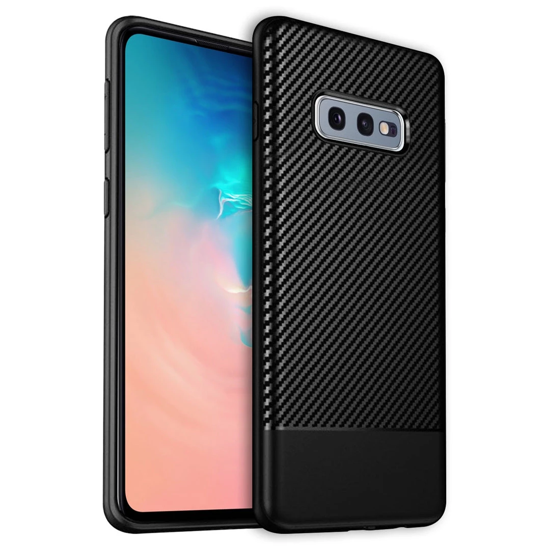 Cellet CCSAMS10EBBK - Samsung Galaxy S10e Heavy Duty Slim Case Protector Cover - Black 1 Cellet CCSAMS10EBBK - Samsung Galaxy S10e Heavy Duty Slim Case Protector Cover - Black