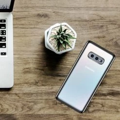 Cellet Full Catalog CCSAMS10EABK - Slim Transparent Case Cover With TPU Frame - Galaxy S10 Lite