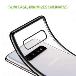 Cellet Full Catalog CCSAMS10EABK - Slim Transparent Case Cover With TPU Frame - Galaxy S10 Lite 9 Cellet Full Catalog CCSAMS10EABK - Slim Transparent Case Cover With TPU Frame - Galaxy S10 Lite