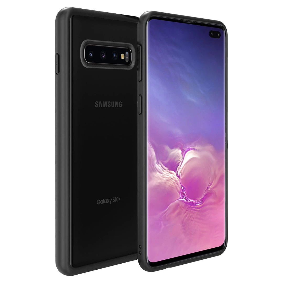Cellet CCSAMS10PABK - Slim Transparent Case Cover With TPU Frame - Galaxy S10 Plus 1 Cellet CCSAMS10PABK - Slim Transparent Case Cover With TPU Frame - Galaxy S10 Plus