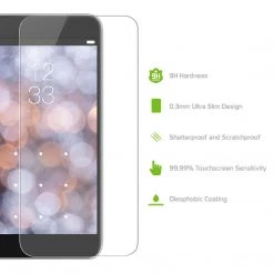 GoCellet SGLGG8 - Premium 9H Tempered Glass Screen Protector - LG G8 ThinQ