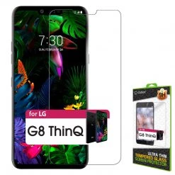 GoCellet SGLGG8 - Premium 9H Tempered Glass Screen Protector - LG G8 ThinQ