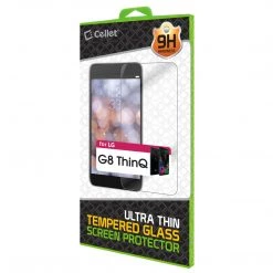 GoCellet SGLGG8 - Premium 9H Tempered Glass Screen Protector - LG G8 ThinQ