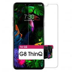 GoCellet SGLGG8 - Premium 9H Tempered Glass Screen Protector - LG G8 ThinQ
