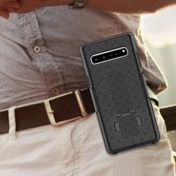 GoCellet HLSAMS105G - Belt Clip Holster & Shell Case With Kickstand Heavy Duty Protection - Galaxy S10 5G Full Catalog