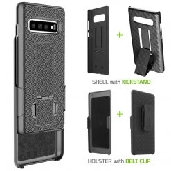 GoCellet HLSAMS105G - Belt Clip Holster & Shell Case With Kickstand Heavy Duty Protection - Galaxy S10 5G Full Catalog