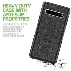 GoCellet HLSAMS105G - Belt Clip Holster & Shell Case With Kickstand Heavy Duty Protection - Galaxy S10 5G Full Catalog
