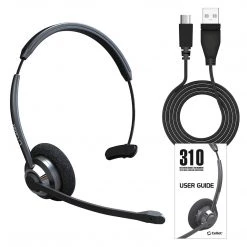 GoCellet EBBOOM310 - Hands Free Bluetooth Headset Wireless Ear Piece With Microphone Adjustable
