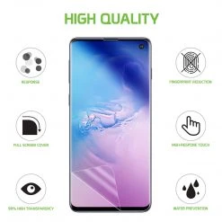 GoCellet Full Catalog STSAMS10 - Full Coverage Flexible TPU Film Screen Protector - Samsung Galaxy S10