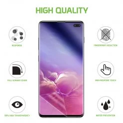 GoCellet STSAMS10P - Full Coverage Flexible TPU Film Screen Protector - Samsung Galaxy S10 Plus