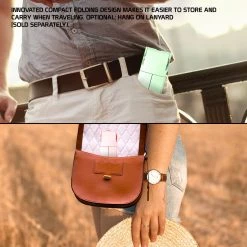 GoCellet FAN500GR- 2 In 1 Mini Handheld Fan 500mAh Dual Fan Heads - Green 15 GoCellet FAN500GR- 2 In 1 Mini Handheld Fan 500mAh Dual Fan Heads - Green