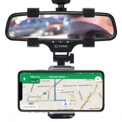 GoCellet PHMIR2FA - Cellet Rear-view Mirror Mount, Universal Car Rear-view Mirror Mount With 360 Degree Rotating Cradle And Adjustable Brackets Compatible To Apple IPhone 13/12/11/XS Max, X/XR/XS, 8/8 Plus, 7/7 Plus And Samsung Galaxy Note 10/10 Plus 24 GoCellet PHMIR2FA - Cellet Rear-view Mirror Mount, Universal Car Rear-view Mirror Mount With 360 Degree Rotating Cradle And Adjustable Brackets Compatible To Apple IPhone 13/12/11/XS Max, X/XR/XS, 8/8 Plus, 7/7 Plus And Samsung Galaxy Note 10/10 Plus