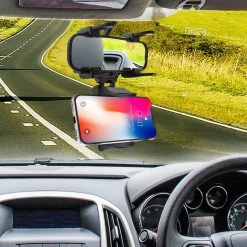 GoCellet PHMIR2FA - Cellet Rear-view Mirror Mount, Universal Car Rear-view Mirror Mount With 360 Degree Rotating Cradle And Adjustable Brackets Compatible To Apple IPhone 13/12/11/XS Max, X/XR/XS, 8/8 Plus, 7/7 Plus And Samsung Galaxy Note 10/10 Plus 25 GoCellet PHMIR2FA - Cellet Rear-view Mirror Mount, Universal Car Rear-view Mirror Mount With 360 Degree Rotating Cradle And Adjustable Brackets Compatible To Apple IPhone 13/12/11/XS Max, X/XR/XS, 8/8 Plus, 7/7 Plus And Samsung Galaxy Note 10/10 Plus