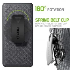 GoCellet HLSAMN10 - Belt Clip Holster & Shell Case With Kickstand Heavy Duty Protection - Galaxy Note 10 Full Catalog