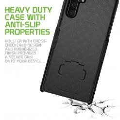 GoCellet HLSAMN10 - Belt Clip Holster & Shell Case With Kickstand Heavy Duty Protection - Galaxy Note 10 Full Catalog