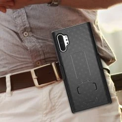 GoCellet HLSAMN10P - Belt Clip Holster & Shell Case With Kickstand Heavy Duty Protection - Galaxy Note 10 Plus Full Catalog