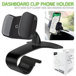 GoCellet PHD255 - Dashboard Phone Holder Cradle Non Slip Clip Mount Adjustable