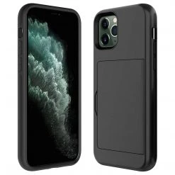 GoCellet Full Catalog CCIPH11PMBK - Durable Slim Protective Wallet Case - ID & Credit Card Holder Slot - IPhone 11 Pro Max