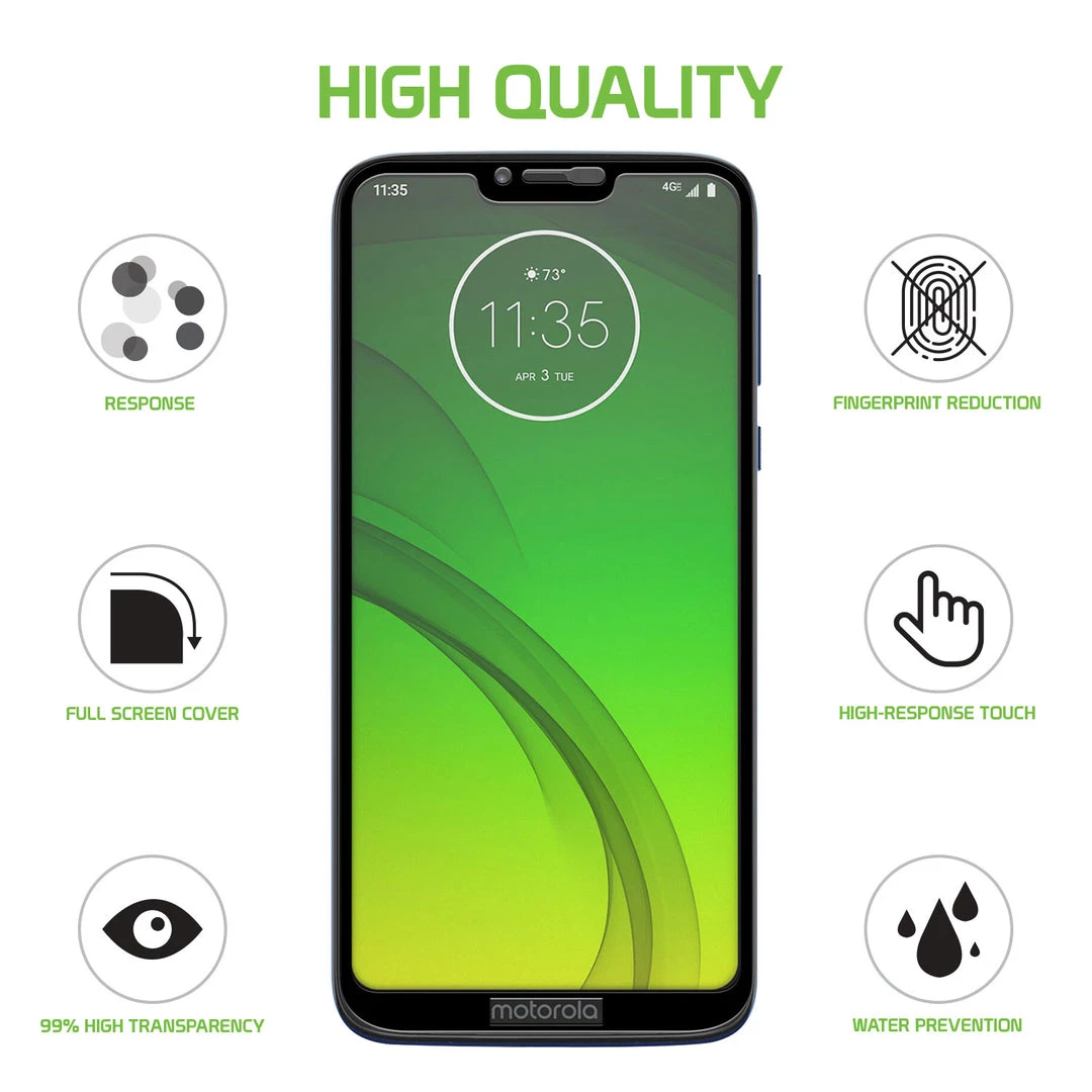 SGMOTOG7 - Motorola Moto G7 Play Full Coverage Screen Protector, Premium 3D Full Coverage Tempered Glass Screen Protector For Motorola Moto G7 Play By Cellet 5 SGMOTOG7 - Motorola Moto G7 Play Full Coverage Screen Protector, Premium 3D Full Coverage Tempered Glass Screen Protector For Motorola Moto G7 Play By Cellet