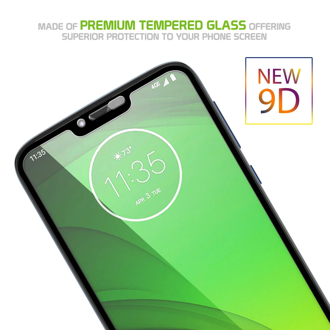 SGMOTOG7 - Motorola Moto G7 Play Full Coverage Screen Protector, Premium 3D Full Coverage Tempered Glass Screen Protector For Motorola Moto G7 Play By Cellet 7 SGMOTOG7 - Motorola Moto G7 Play Full Coverage Screen Protector, Premium 3D Full Coverage Tempered Glass Screen Protector For Motorola Moto G7 Play By Cellet