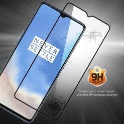 Full Catalog SGONEP7T - OnePlus 7T Full Coverage Screen Protector, Premium 3D Full Coverage Tempered Glass Screen Protector For OnePlus 7T By Cellet
