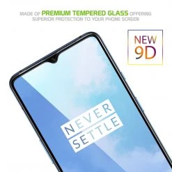 Full Catalog SGONEP7T - OnePlus 7T Full Coverage Screen Protector, Premium 3D Full Coverage Tempered Glass Screen Protector For OnePlus 7T By Cellet