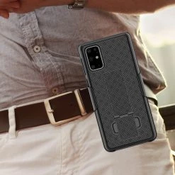 Cellet HLSAMS20P - Galaxy S20 Plus Holster, Shell Holster Kickstand Case With Spring Belt Clip For Samsung Galaxy S20 Plus – Black 10 Cellet HLSAMS20P - Galaxy S20 Plus Holster, Shell Holster Kickstand Case With Spring Belt Clip For Samsung Galaxy S20 Plus – Black