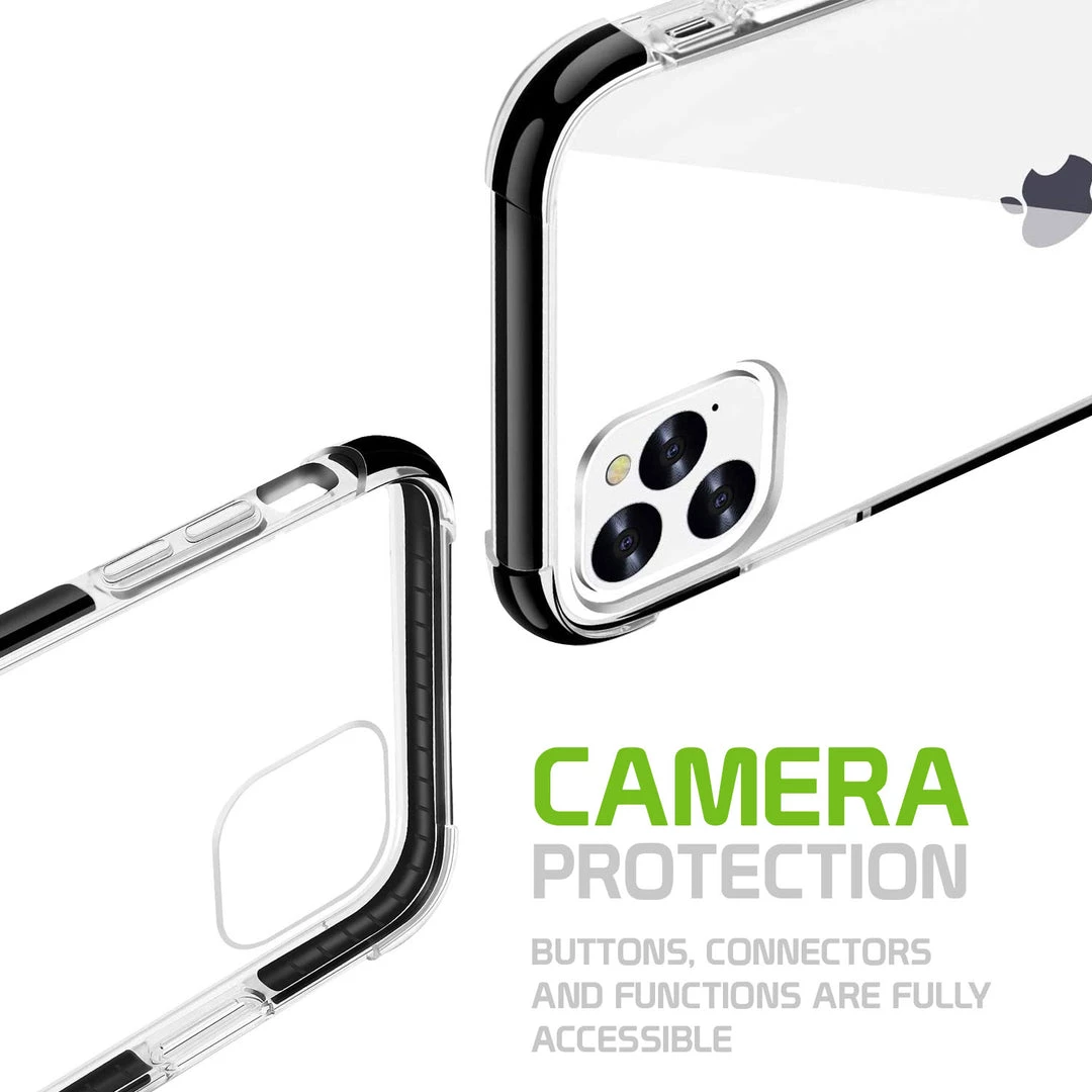 DDD11P - Cellet Crystal Clear Shock Proof Phone Case Protection - Apple For IPhone 11 Pro 4 DDD11P - Cellet Crystal Clear Shock Proof Phone Case Protection - Apple For IPhone 11 Pro