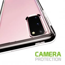 Cellet Full Catalog DDDS20 - Samsung Galaxy S20 Crystal Clear Shockproof Phone Protector Case